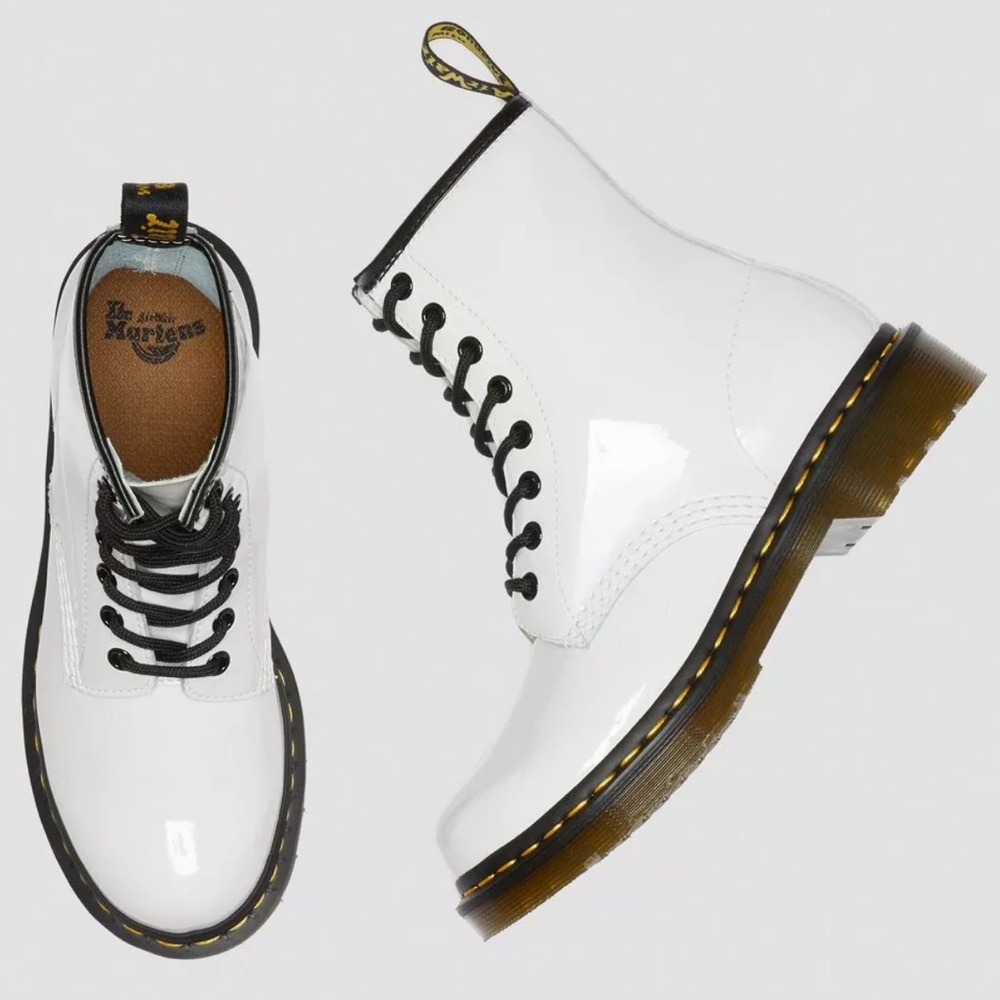 Doc Martens Airwair White Boots Dr.Martens